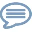 word bubble icon